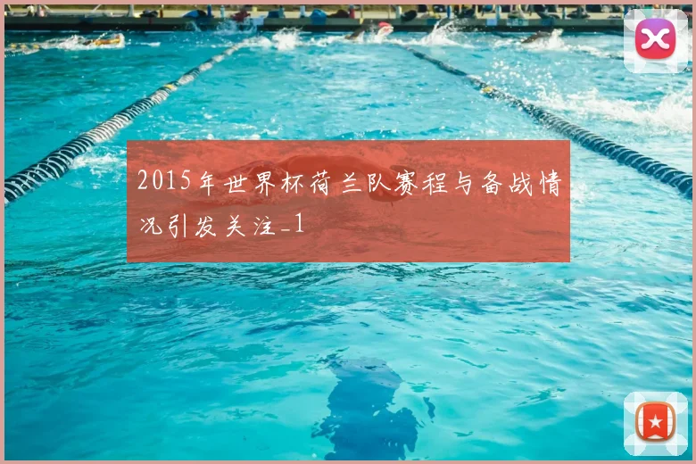 2015年世界杯荷兰队赛程与备战情况引发关注_1